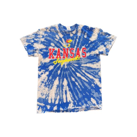 Kansas Jayhawks Bleached Tee - Picture 1 of 4